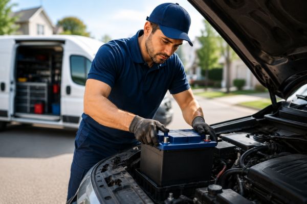 Mobile Car Battery Replacement